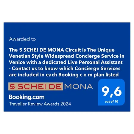 5 Schei De Mona Tourist Lease In Cannaregio Sestiere In Inside The Oldest Jewish Ghetto Worldwide * Venetië